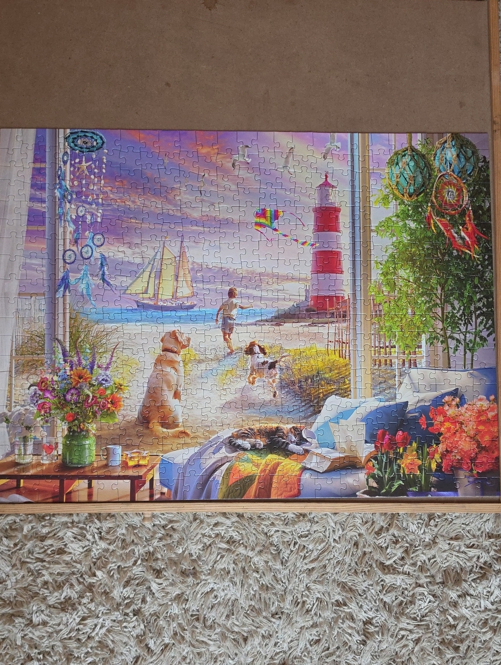 White Mountain 500-piece Summer Read Puzzle